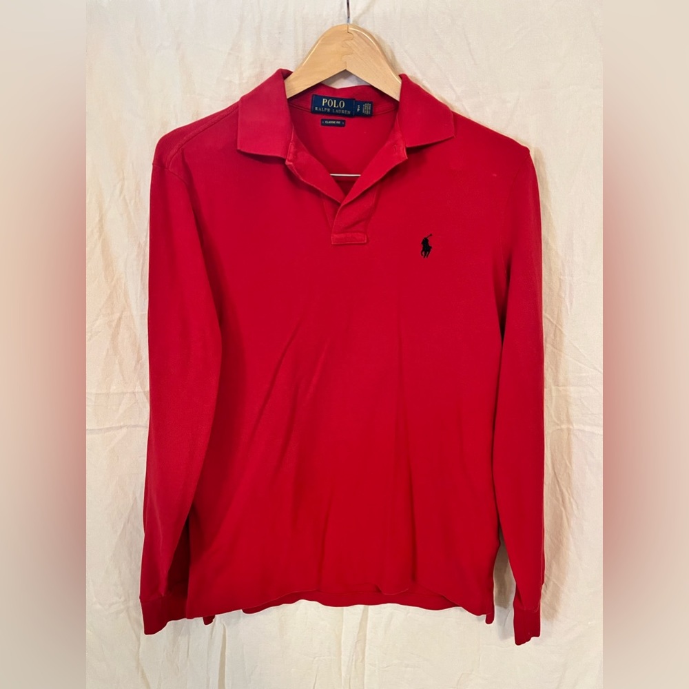 Polo Ralph Lauren men’s long sleeve polo size small